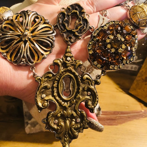 Barry Brinker citrine Topaz sterling silver necklace - Picture 12 of 17